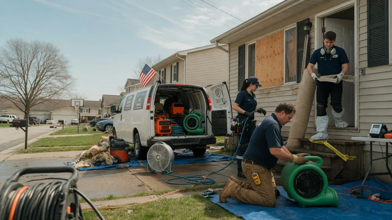 Water Damage Restoration in Waldron, IN near me
